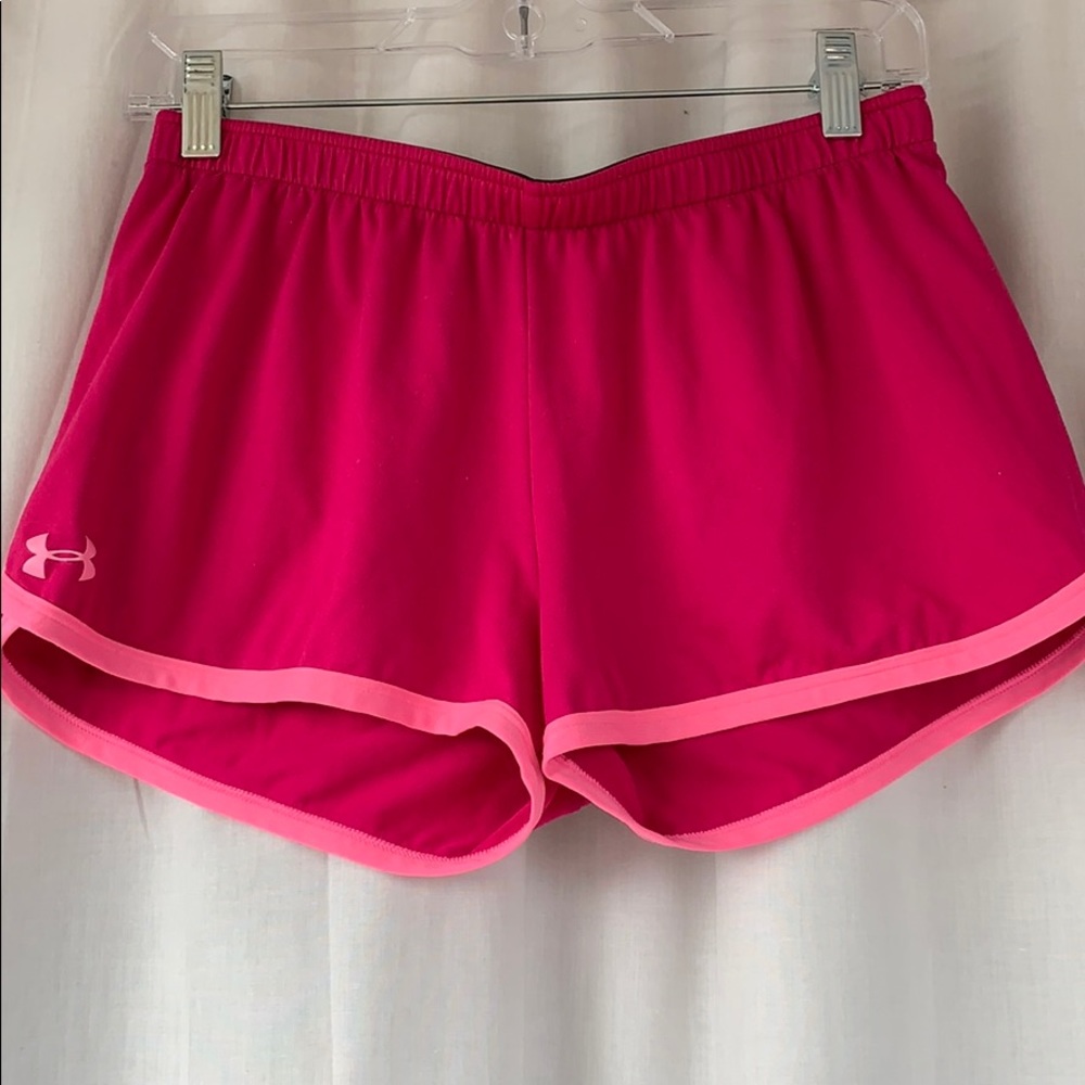Pink athletic shorts